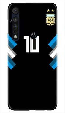 Argentina Mobile Back Case for Moto One Macro  (Design - 173)