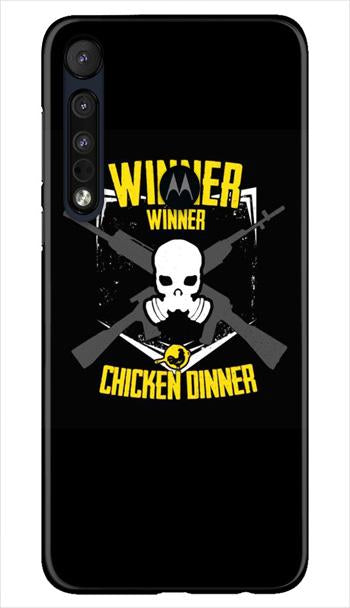 Winner Winner Chicken Dinner Case for Moto One Macro(Design - 178)