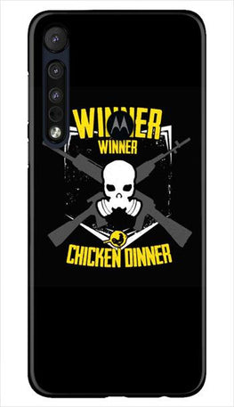 Winner Winner Chicken Dinner Case for Moto One Macro(Design - 178)