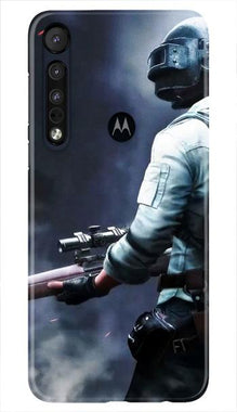 Pubg Mobile Back Case for Moto One Macro  (Design - 179)