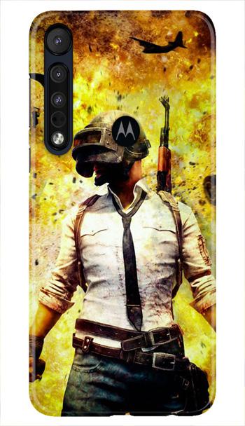 Pubg Case for Moto One Macro  (Design - 180)