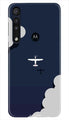 Clouds Plane Case for Moto One Macro (Design - 196)