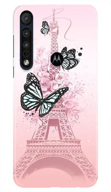 Eiffel Tower Mobile Back Case for Moto One Macro (Design - 211)