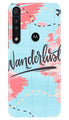 Wonderlust Travel Case for Moto One Macro (Design No. 223)