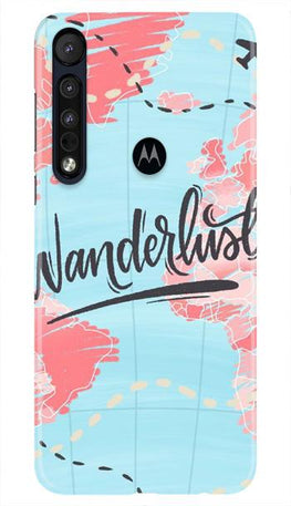 Wonderlust Travel Case for Moto One Macro (Design No. 223)