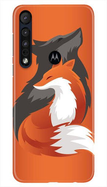 Wolf  Mobile Back Case for Moto One Macro (Design - 224)