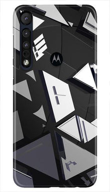 Modern Art Mobile Back Case for Moto One Macro (Design - 230)