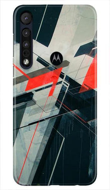Modern Art Mobile Back Case for Moto One Macro (Design - 231)