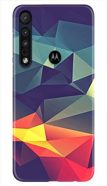 Modern Art Mobile Back Case for Moto One Macro (Design - 232)