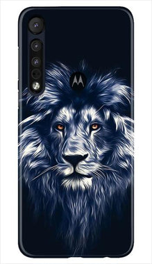 Lion Mobile Back Case for Moto One Macro (Design - 281)