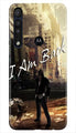 I am Back Case for Moto One Macro (Design No. 296)