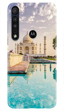 Taj Mahal Mobile Back Case for Moto One Macro (Design - 297)