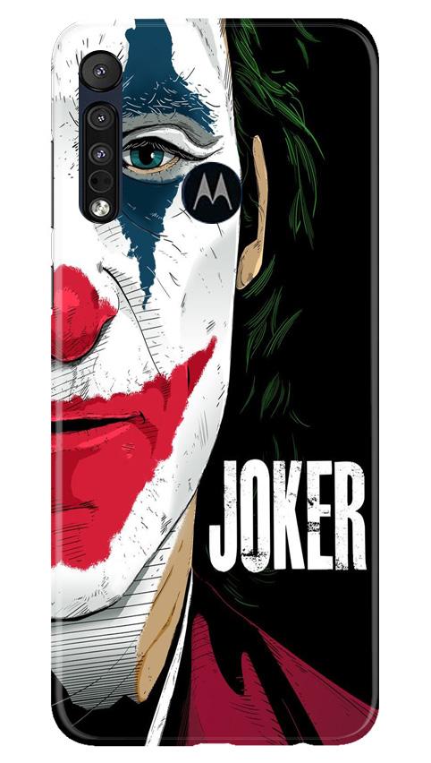 Joker Mobile Back Case for Moto One Macro (Design - 301)