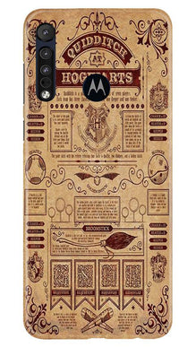 Hogwarts Mobile Back Case for Moto One Macro (Design - 304)