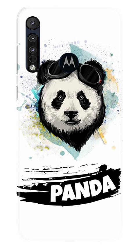 Panda Mobile Back Case for Moto One Macro (Design - 319)