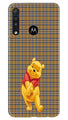 Pooh Mobile Back Case for Moto One Macro (Design - 321)