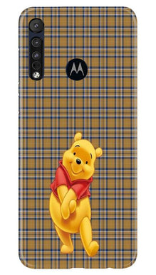 Pooh Mobile Back Case for Moto One Macro (Design - 321)