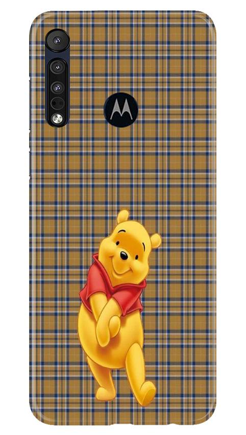 Pooh Mobile Back Case for Moto One Macro (Design - 321)