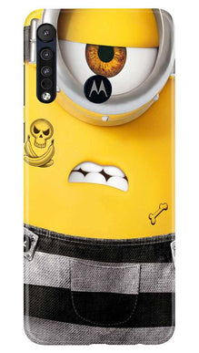 Minion Mobile Back Case for Moto One Macro (Design - 324)
