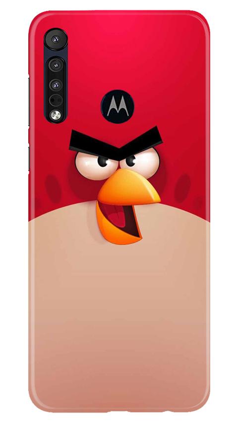 Angry Bird Red Mobile Back Case for Moto One Macro (Design - 325)