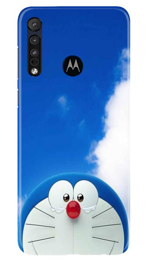 Doremon Mobile Back Case for Moto One Macro (Design - 326)