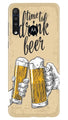 Drink Beer Mobile Back Case for Moto One Macro (Design - 328)