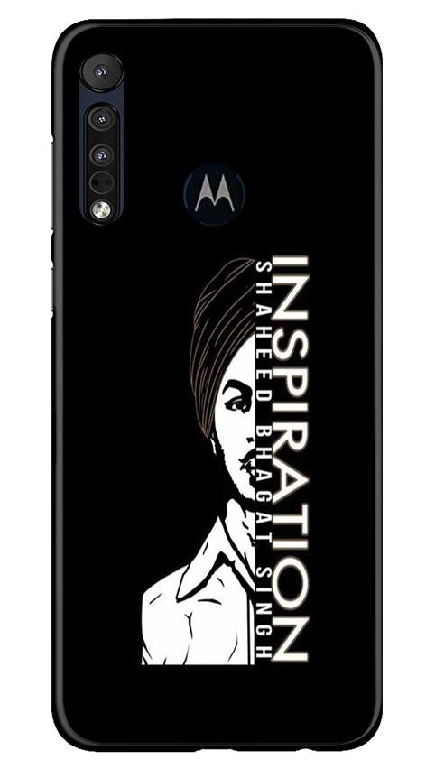 Bhagat Singh Mobile Back Case for Moto One Macro (Design - 329)
