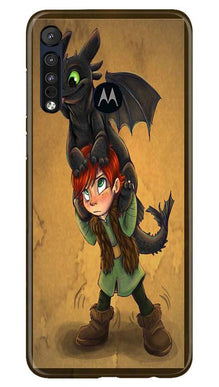 Dragon Mobile Back Case for Moto One Macro (Design - 336)