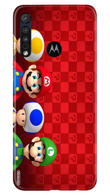 Mario Mobile Back Case for Moto One Macro (Design - 337)