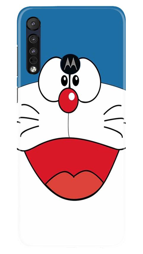 Doremon Mobile Back Case for Moto One Macro (Design - 340)