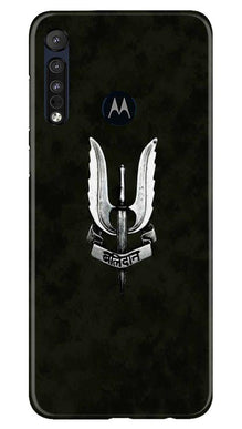 Balidaan Mobile Back Case for Moto One Macro (Design - 355)