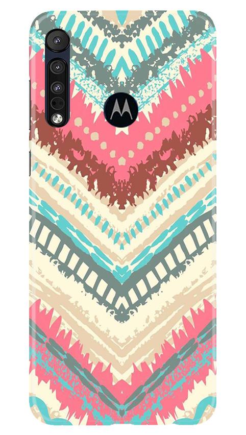Pattern Mobile Back Case for Moto One Macro (Design - 368)