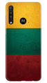 Color Pattern Mobile Back Case for Moto One Macro (Design - 374)