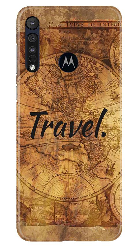 Travel Mobile Back Case for Moto One Macro (Design - 375)
