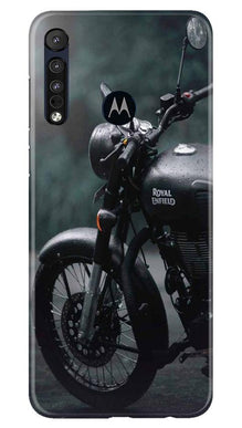 Royal Enfield Mobile Back Case for Moto One Macro (Design - 380)