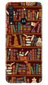 Book Shelf Mobile Back Case for Moto One Macro (Design - 390)