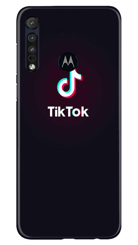 Tiktok Mobile Back Case for Moto One Macro (Design - 396)