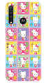 Kitty Mobile Back Case for Moto One Macro (Design - 400)