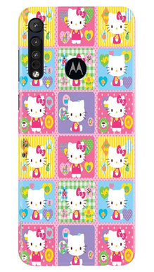 Kitty Mobile Back Case for Moto One Macro (Design - 400)