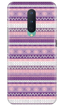 Zigzag line pattern3 Mobile Back Case for OnePlus 8 (Design - 11)