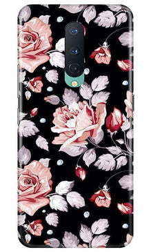 Pink rose Mobile Back Case for OnePlus 8 (Design - 12)