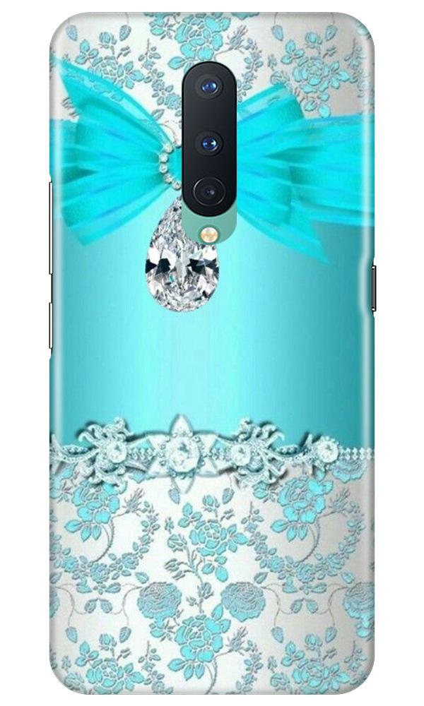 Shinny Blue Background Case for OnePlus 8