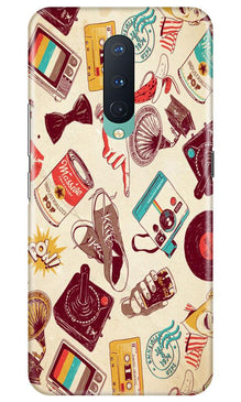 Vintage Mobile Back Case for OnePlus 8 (Design - 35)