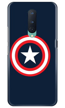 Captain America Mobile Back Case for OnePlus 8 (Design - 42)