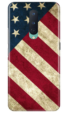 America Mobile Back Case for OnePlus 8 (Design - 79)