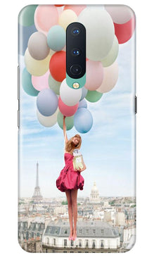 Girl with Baloon Mobile Back Case for OnePlus 8 (Design - 84)