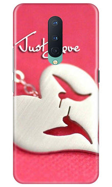 Just love Mobile Back Case for OnePlus 8 (Design - 88)