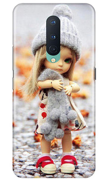 Cute Doll Mobile Back Case for OnePlus 8 (Design - 93)