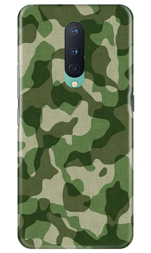Army Camouflage Mobile Back Case for OnePlus 8  (Design - 106)