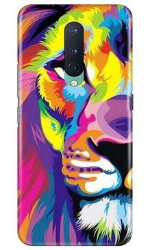 Colorful Lion Mobile Back Case for OnePlus 8  (Design - 110)